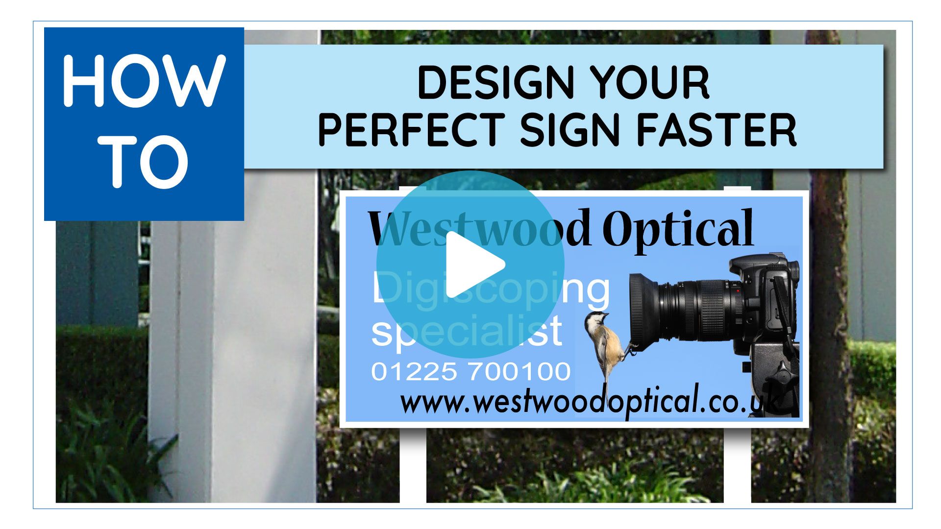 Design SIGNS Faster